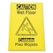 Impact Products Bilingual Yellow Wet Floor Sign, 12.05 x 1.55 x 24.3 9152W - alternate 2